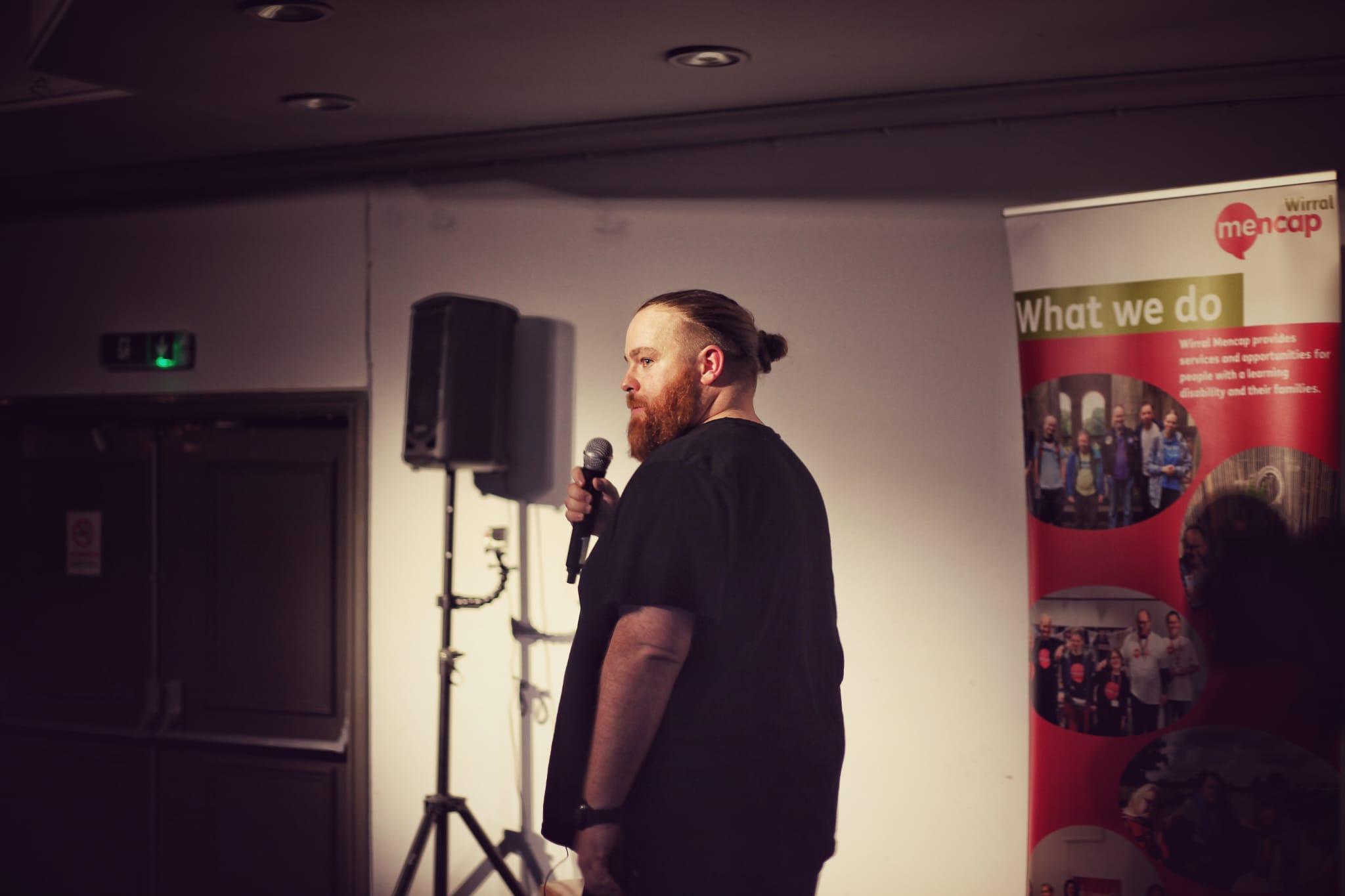 Performer at Comedy Night